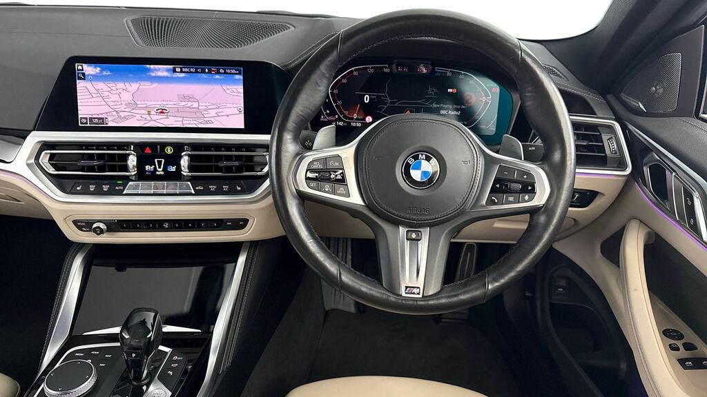 BMW 4 Series Gran Coupe 420D Xdrive Mht M Sport Step Techpro Black #4