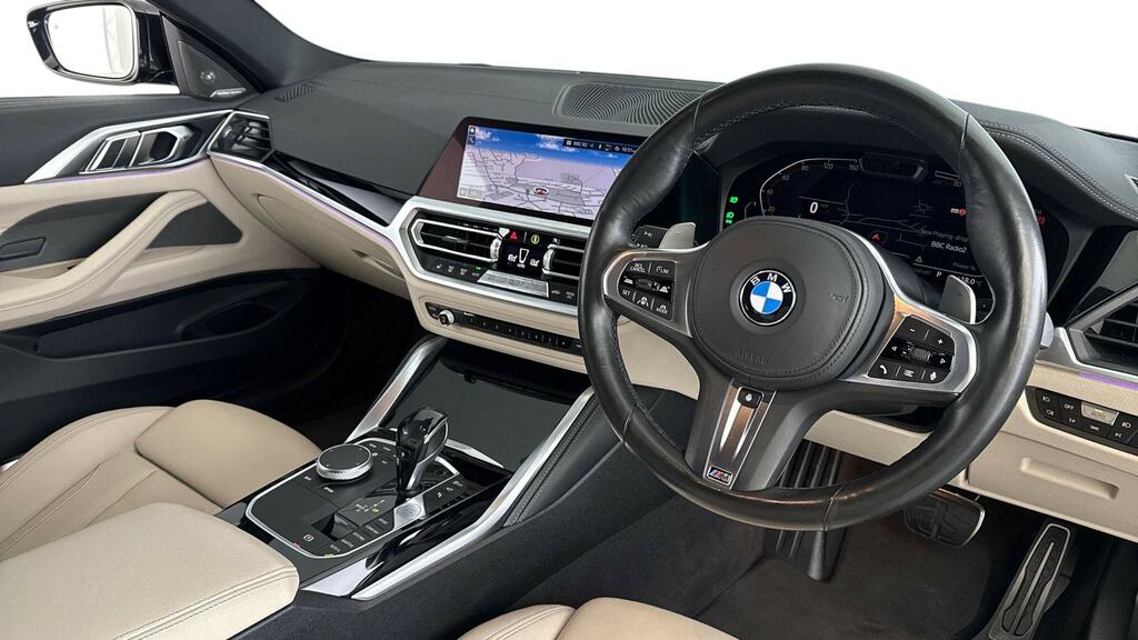 BMW 4 Series Gran Coupe 420D Xdrive Mht M Sport Step Techpro Black #5