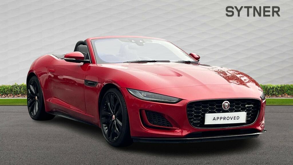 Jaguar F-Type 5.0 P450 Sc V8 R-dynamic Black Awd Red