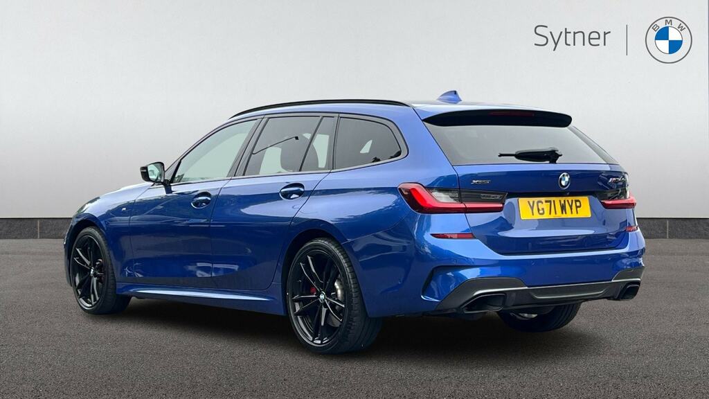 BMW 3 Series M340d Xdrive Mht Step YG71WYP Blue #2