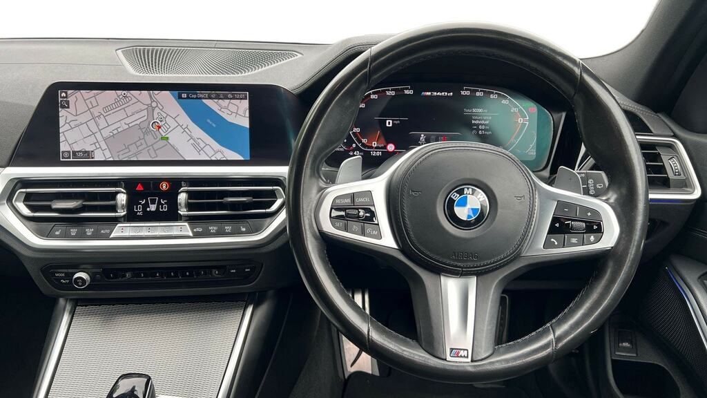 BMW 3 Series M340d Xdrive Mht Step YG71WYP Blue #5