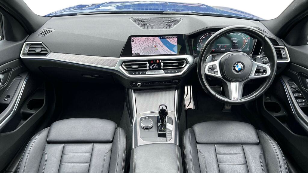 BMW 3 Series M340d Xdrive Mht Step YG71WYP Blue #4