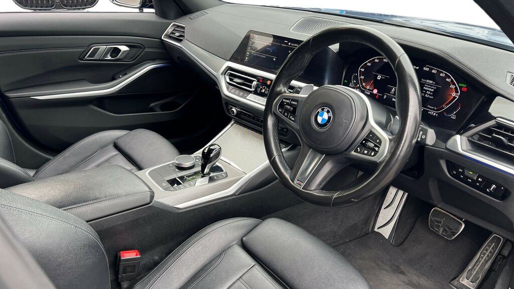 BMW 3 Series M340d Xdrive Mht Step YG71WYP Blue #6