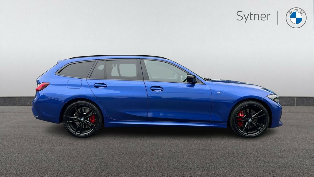 BMW 3 Series M340d Xdrive Mht Step YG71WYP Blue #3