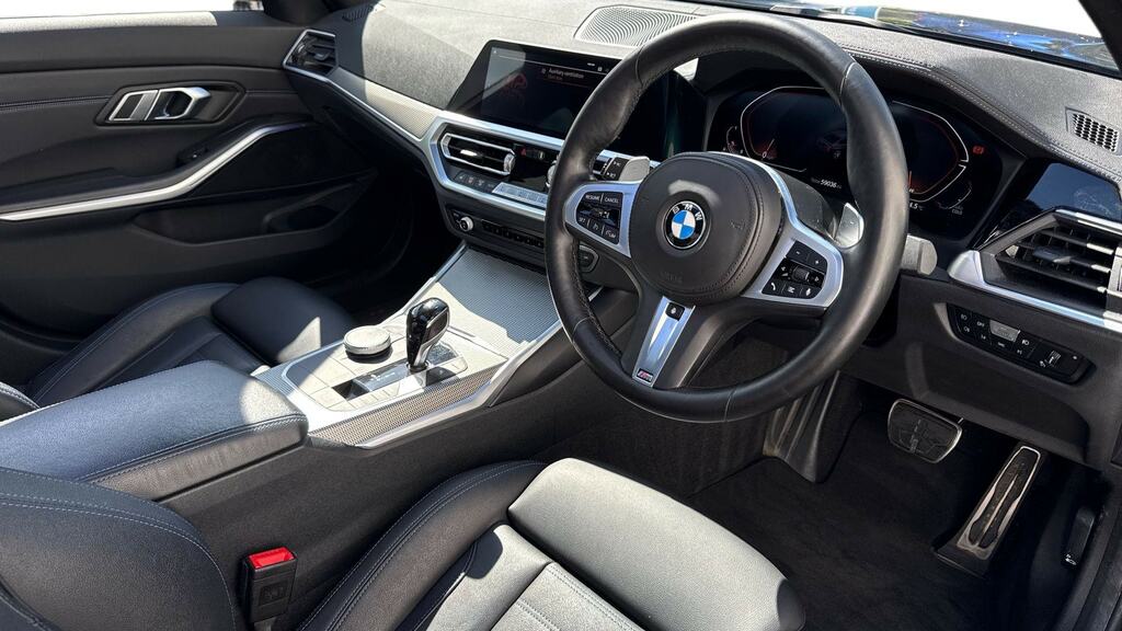 BMW 3 Series 320D Mht Xdrive M Sport Step Plus Pack YH22ZDU Black #6