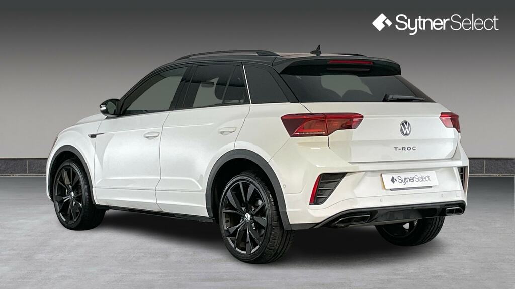 Volkswagen T-Roc 1.5 Tsi Black Edition Plus Dsg CU75SZC White #2