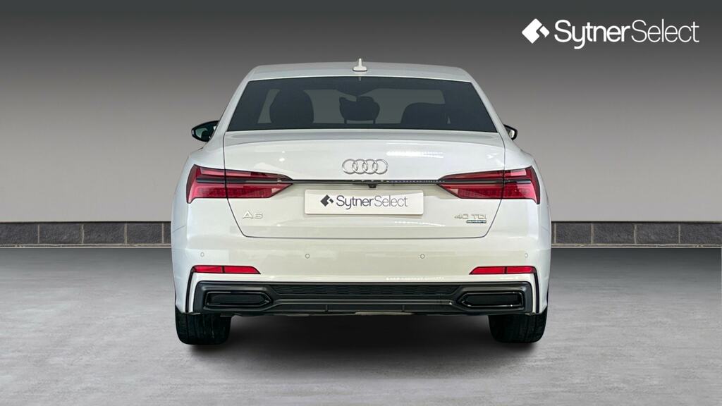 Audi A6 Saloon 40 Tdi Quattro Black Edition S Tronic Tech White #5