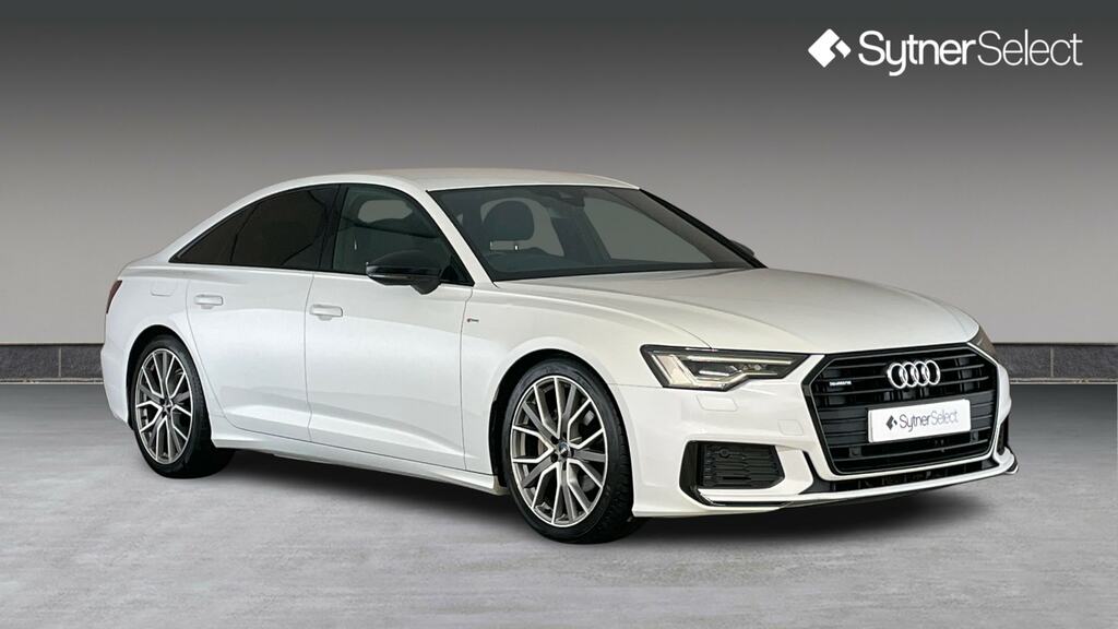Audi A6 Saloon 40 Tdi Quattro Black Edition S Tronic Tech White