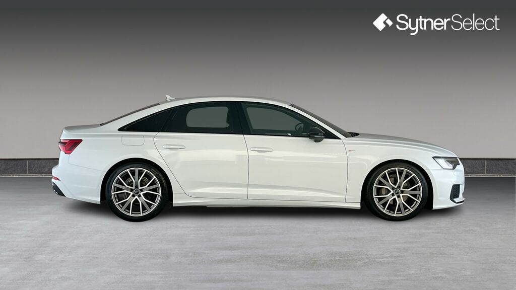 Audi A6 Saloon 40 Tdi Quattro Black Edition S Tronic Tech White #3