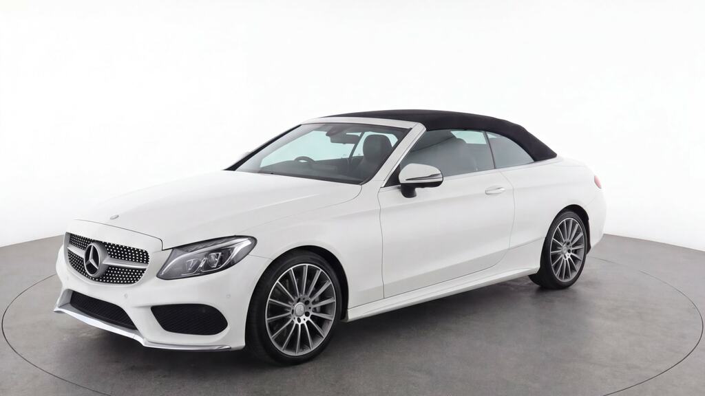 Mercedes-Benz C Class C200 Amg Line Premium Plus DC66OPG White #2