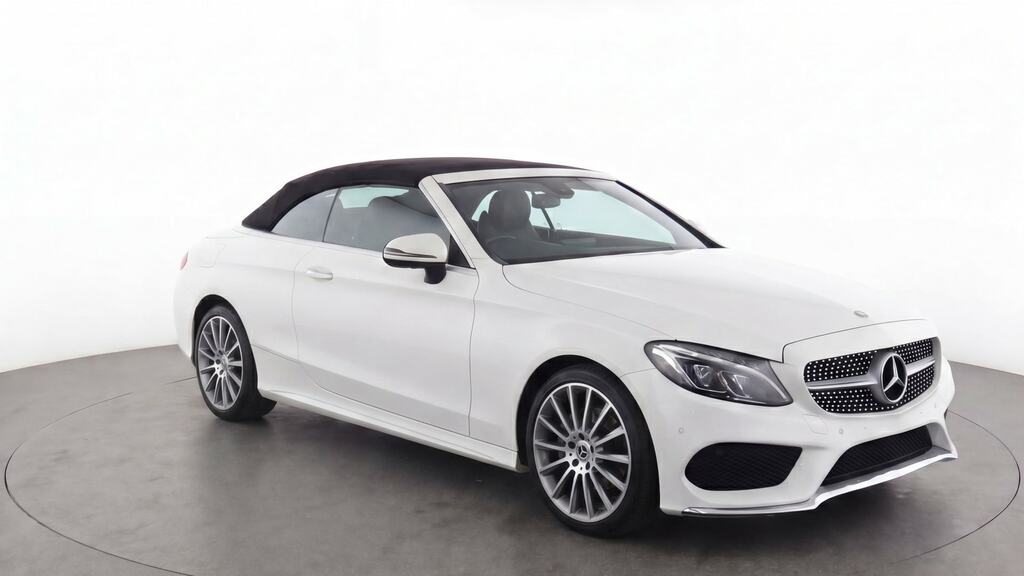Mercedes-Benz C Class C200 Amg Line Premium Plus White