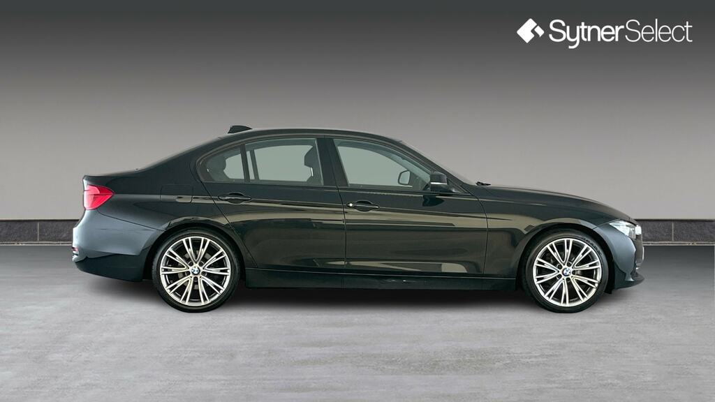 BMW 3 Series 320D Efficientdynamics Sport YD68VXB Black #3