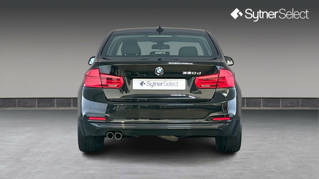 BMW 3 Series 320D Efficientdynamics Sport YD68VXB Black #5