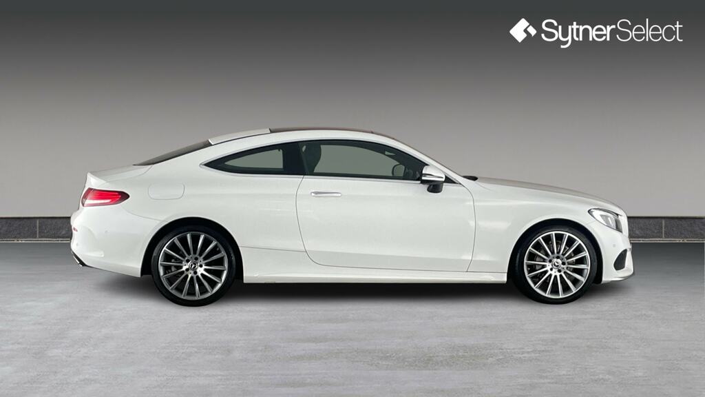Mercedes-Benz C Class C200 Amg Line Premium 9G-tronic VO18OHU White #3