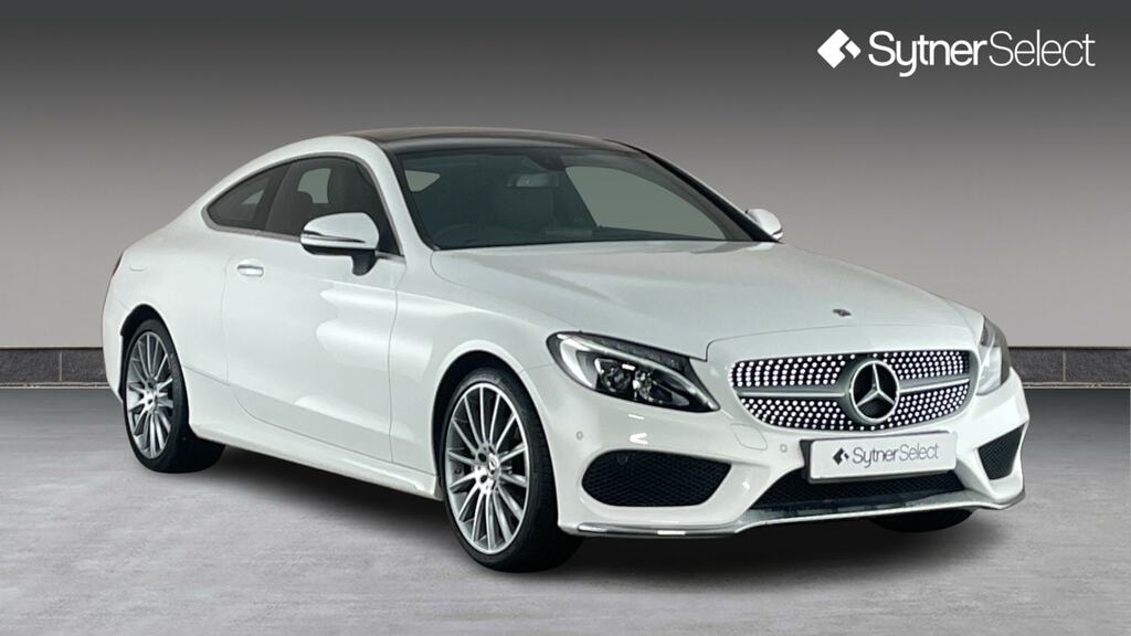 Mercedes-Benz C Class C200 Amg Line Premium 9G-tronic White