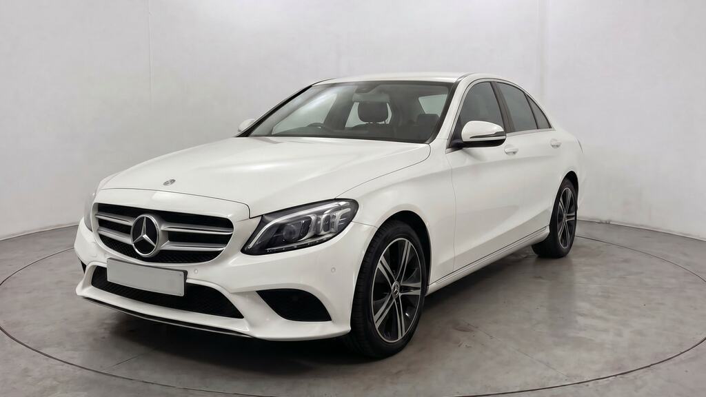 Mercedes-Benz C Class C200 Sport Premium 9G-tronic White #2