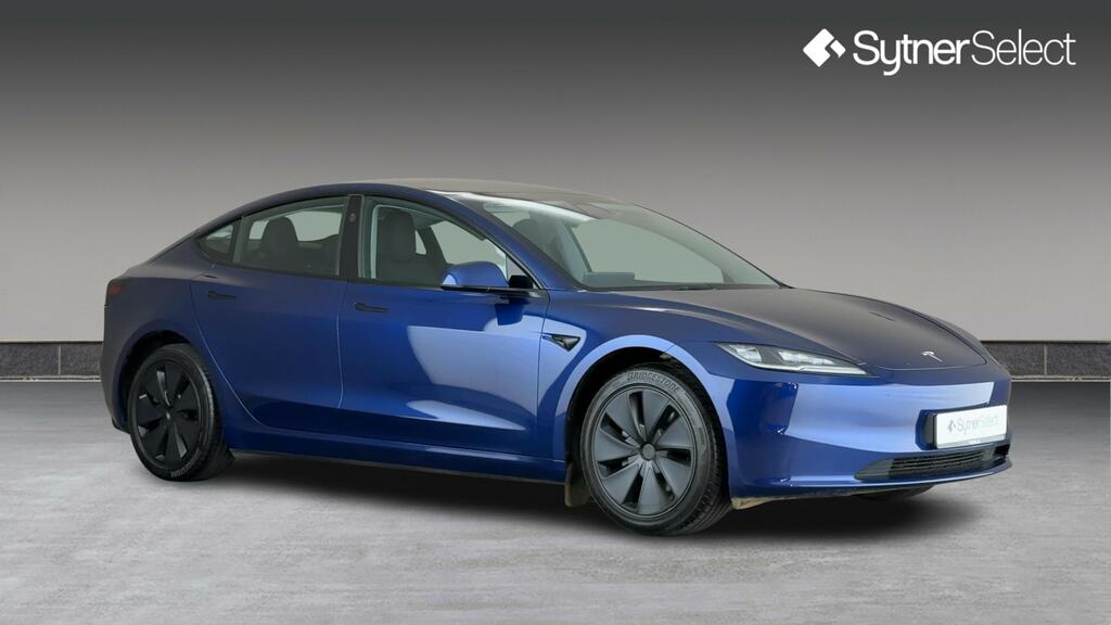 Tesla Model 3 Rwd 4dr Auto Blue