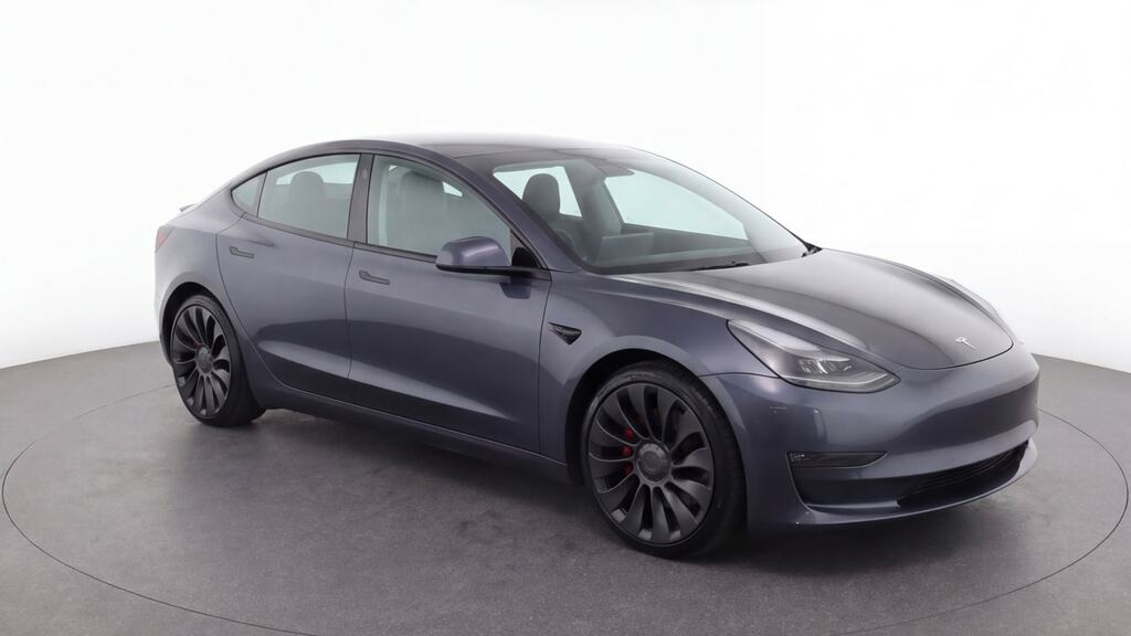 Tesla Model 3 Performance Awd Performance Upgrade Grey