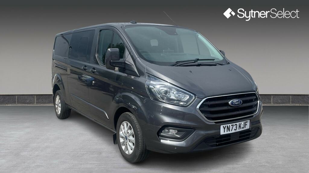 Ford Transit Custom 2.0 Ecoblue 130Ps Low Roof Dcab Limited Van YN73KJF Grey