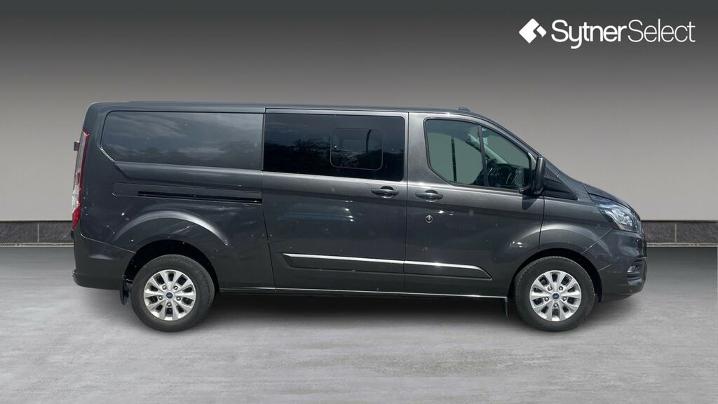 Ford Transit Custom 2.0 Ecoblue 130Ps Low Roof Dcab Limited Van YN73KJF Grey #3