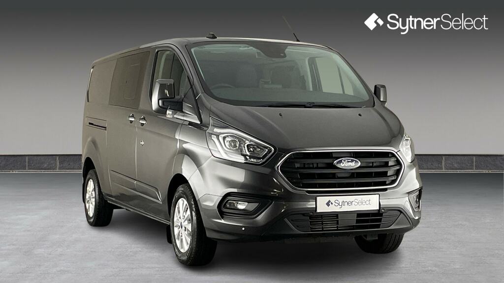 Ford Transit Custom 2.0 Ecoblue 130Ps Low Roof Dcab Limited Van Grey