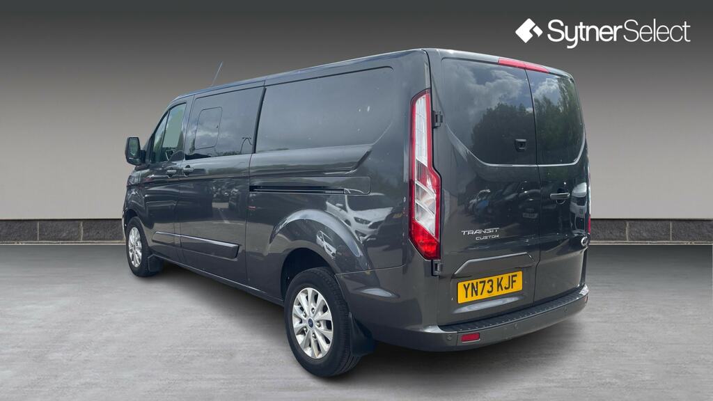 Ford Transit Custom 2.0 Ecoblue 130Ps Low Roof Dcab Limited Van YN73KJF Grey #2