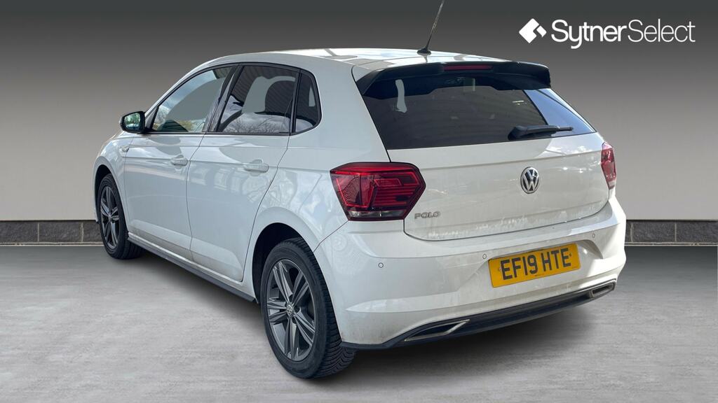 Volkswagen Polo 1.0 Tsi 95 R-line EF19HTE White #2