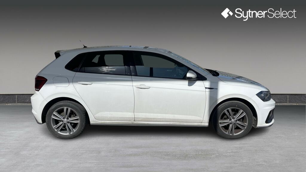 Volkswagen Polo 1.0 Tsi 95 R-line EF19HTE White #3