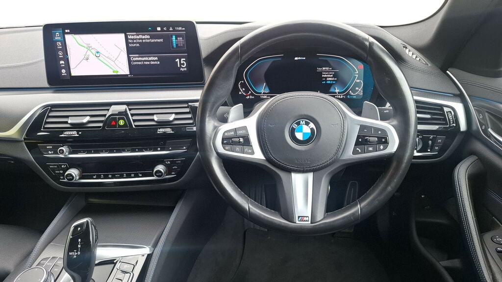 BMW 5 Series 545E Xdrive M Sport Pro Pack Black #5
