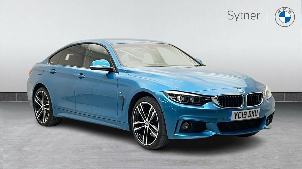 BMW 4 Series Gran Coupe 420D 190 Xdrive M Sport Prof Media Blue