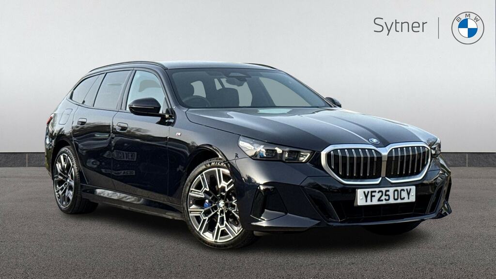 BMW 5 Series 530E M Sport Black