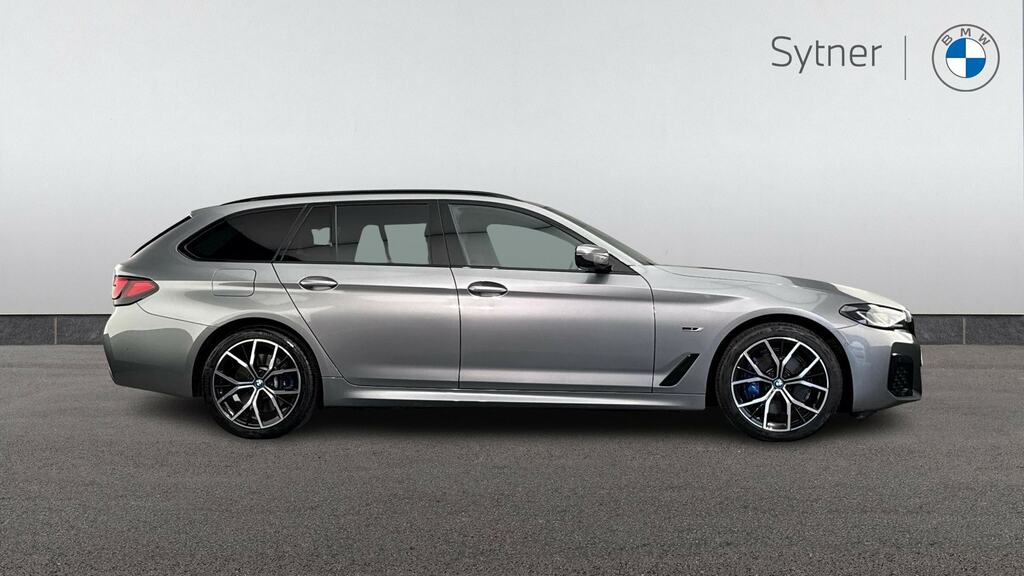 BMW 5 Series 530E M Sport Pro Pack GY23OZX Grey #3