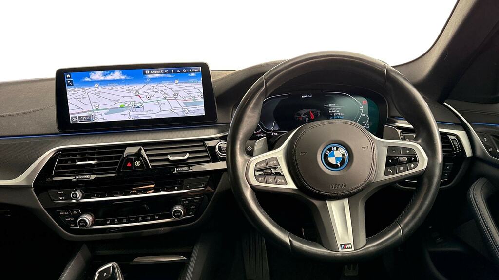 BMW 5 Series 530E M Sport Pro Pack GY23OZX Grey #5