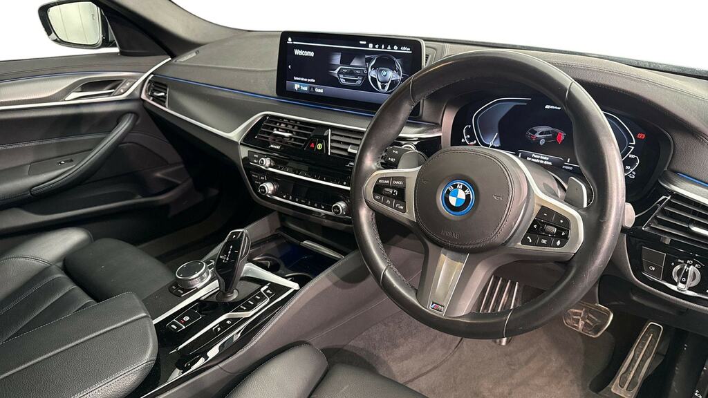 BMW 5 Series 530E M Sport Pro Pack GY23OZX Grey #6