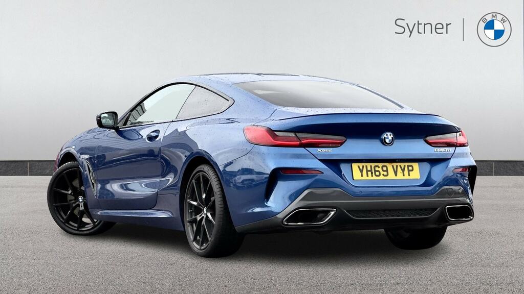 BMW 8 Series Gran Coupe 840D Xdrive Blue #2