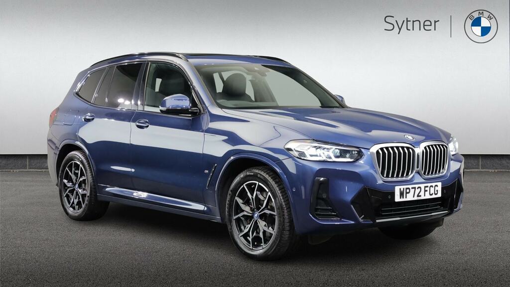 BMW X3 Xdrive 30E M Sport Blue