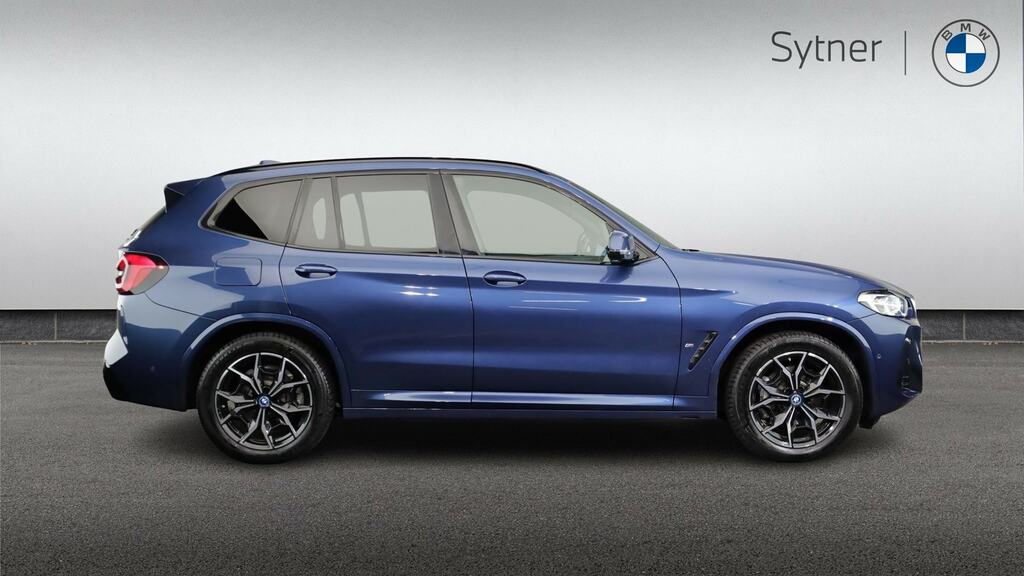 BMW X3 Xdrive 30E M Sport WP72FCG Blue #3