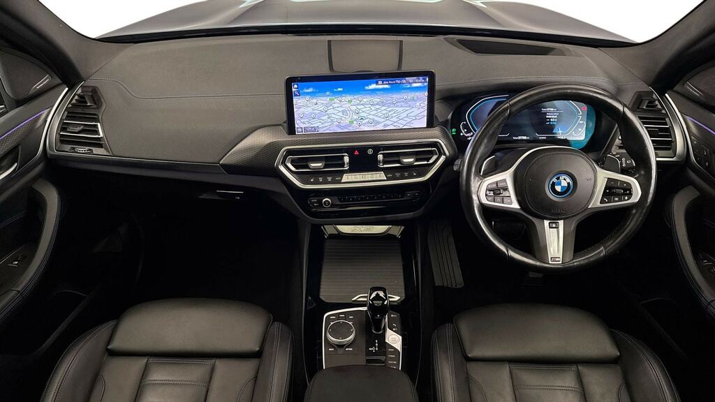 BMW X3 Xdrive 30E M Sport WP72FCG Blue #4