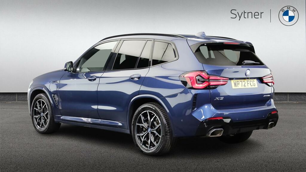 BMW X3 Xdrive 30E M Sport WP72FCG Blue #2