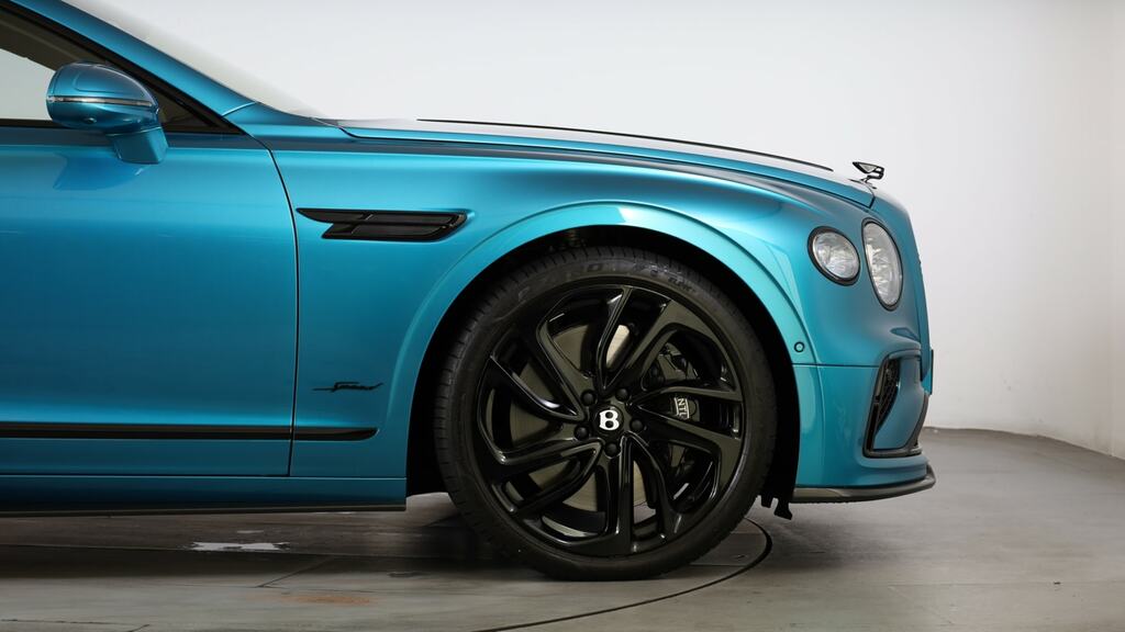Bentley Flying Spur 4.0 V8 Hybrid Speed Blackline Blue #6