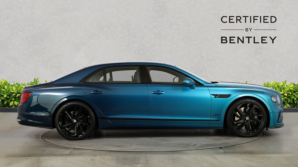 Bentley Flying Spur 4.0 V8 Hybrid Speed Blackline Blue #5