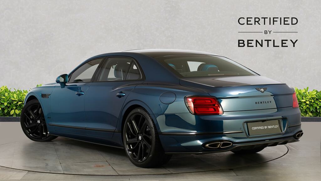 Bentley Flying Spur 4.0 V8 Hybrid Speed Blackline Blue #3