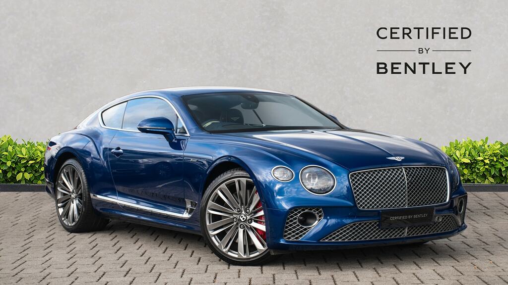 Bentley Continental Gt 6.0 W12 Speed Blue