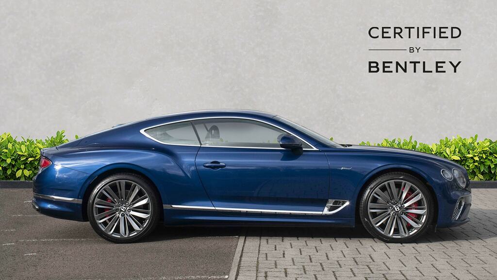 Bentley Continental Gt 6.0 W12 Speed Blue #5