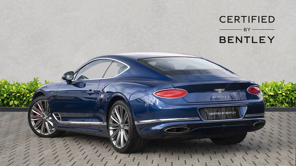 Bentley Continental Gt 6.0 W12 Speed Blue #3