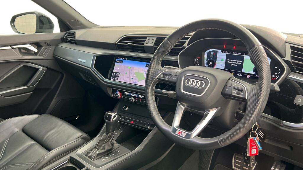 Audi Q3 35 Tdi S Line S Tronic Comfortsound Pack FG23EXB Black #6