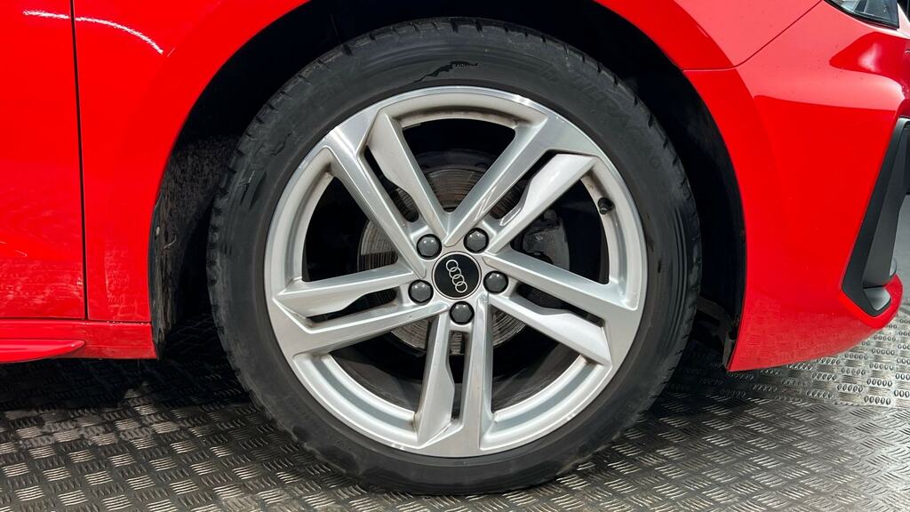 Audi A1 25 Tfsi S Line S Tronic FD23GXN Red #5