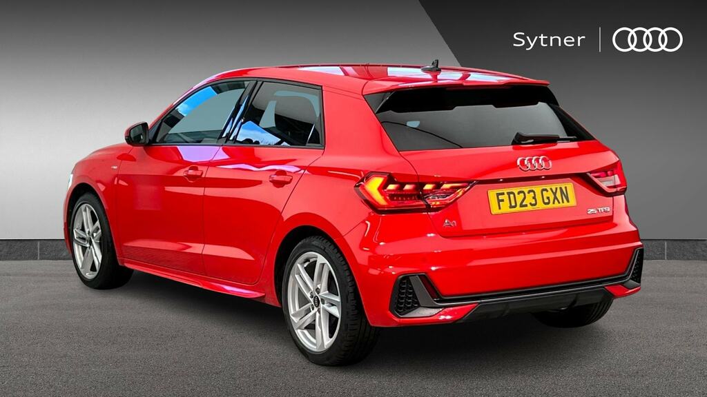 Audi A1 25 Tfsi S Line S Tronic FD23GXN Red #3