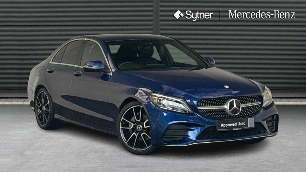 Mercedes-Benz C Class C220d Amg Line Premium 9G-tronic Blue