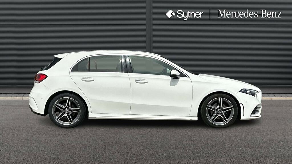 Mercedes-Benz A Class A200 Amg Line Premium YO19YSV White #4